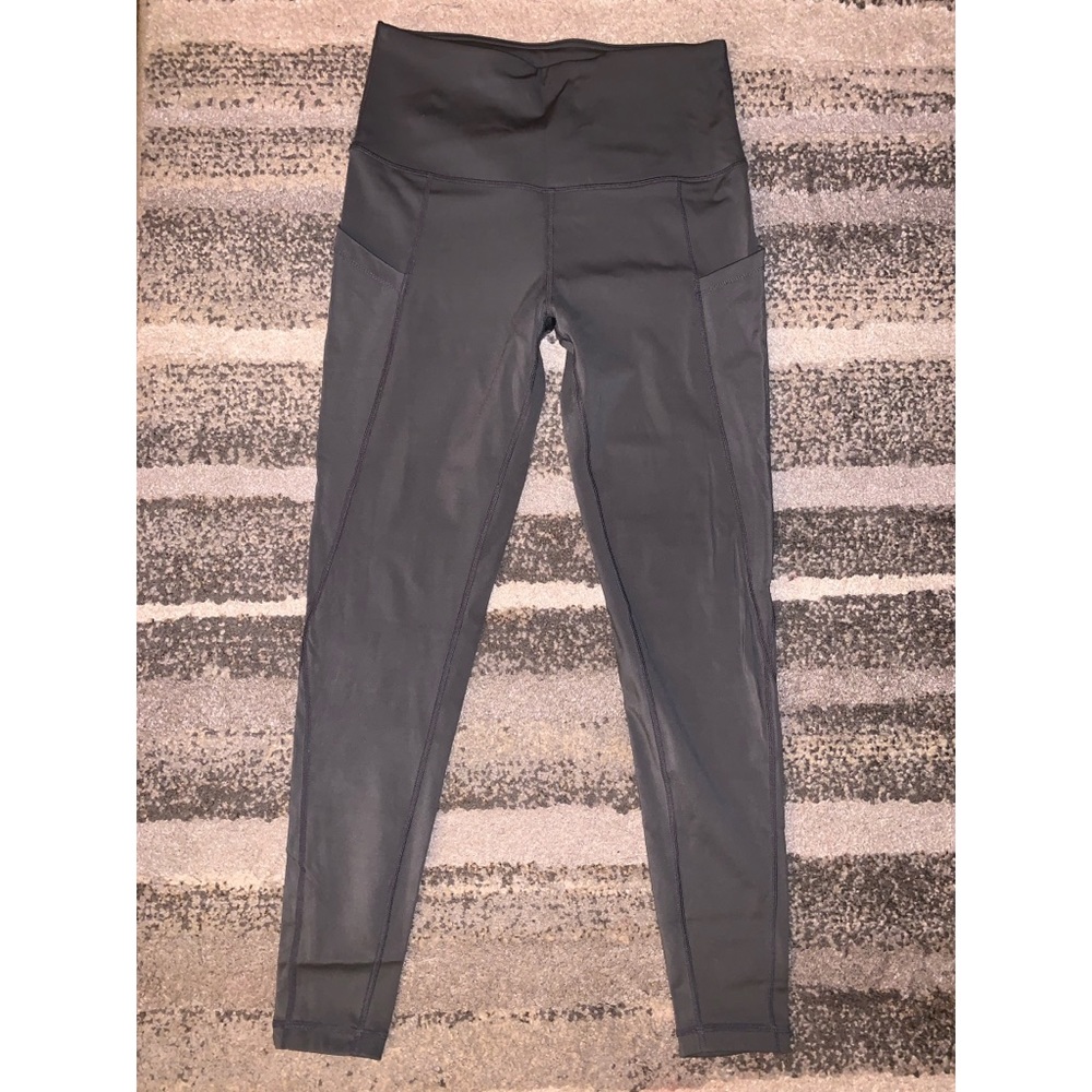 Grey Leggings with Pockets